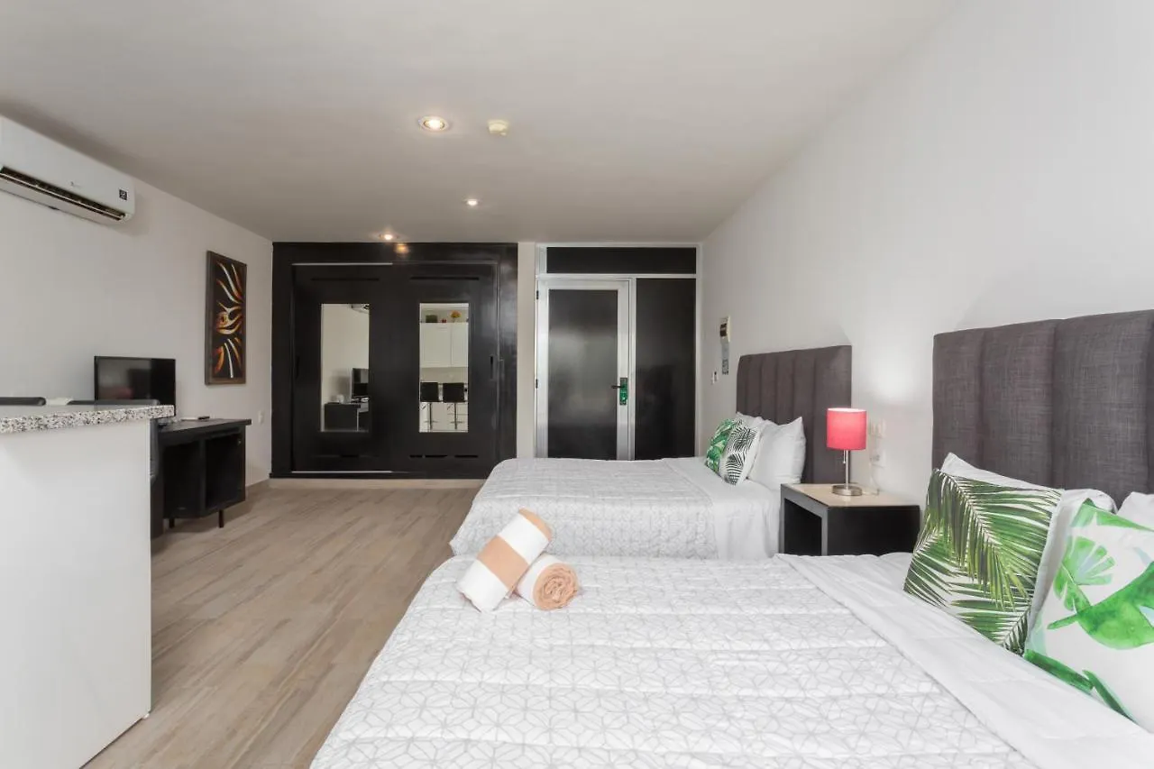 Studio En Edificio Tj Apartments Playa del Carmen